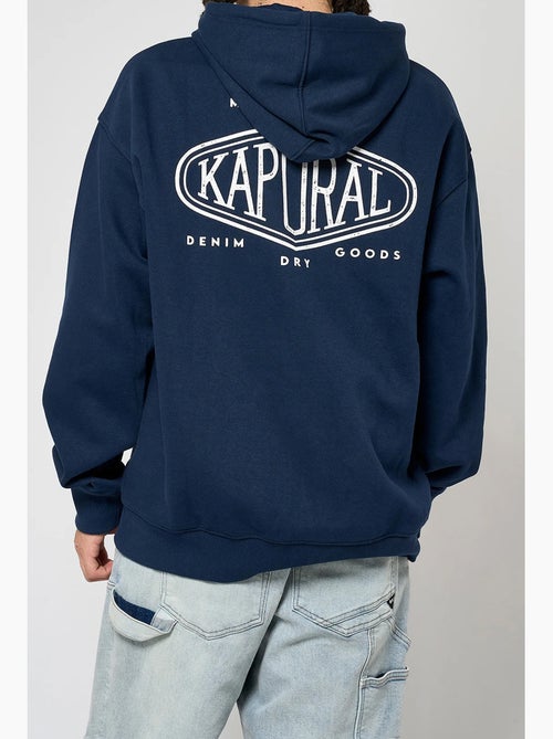Kaporal VARDOH Marine Heren Hoodie - Kiabi Kaporal VARDOH Marine Heren Hoodie - Kiabi