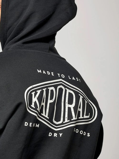 Kaporal VARDOH Zwart Heren Sweatshirt - Kiabi Kaporal VARDOH Zwart Heren Sweatshirt - Kiabi
