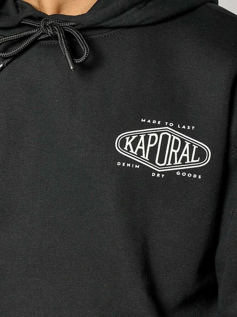Kaporal VARDOH Zwart Heren Sweatshirt Zwart - Kiabi