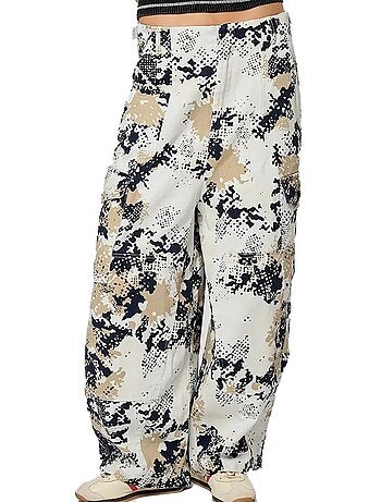 Kaporal vener dames baggy jeans zwart/wit
