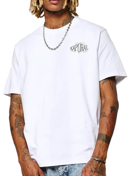 Kaporal VICENH Wit T-shirt voor Heren - Kiabi Kaporal VICENH Wit T-shirt voor Heren - Kiabi