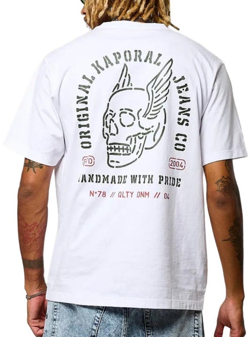 Kaporal VICENH Wit T-shirt voor Heren - Kiabi Kaporal VICENH Wit T-shirt voor Heren - Kiabi