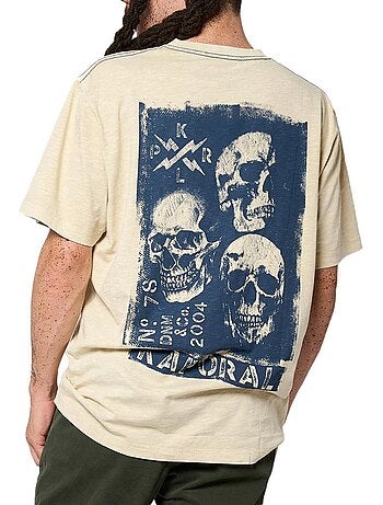 Kaporal vito heren t-shirt beige