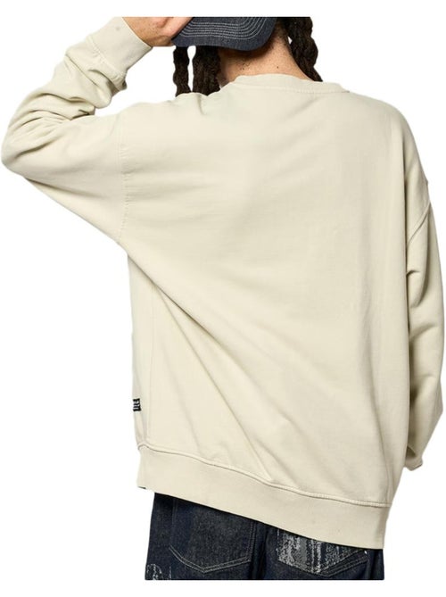 Kaporal Vitor Beige Heren Sweatshirt - Kiabi Kaporal Vitor Beige Heren Sweatshirt - Kiabi