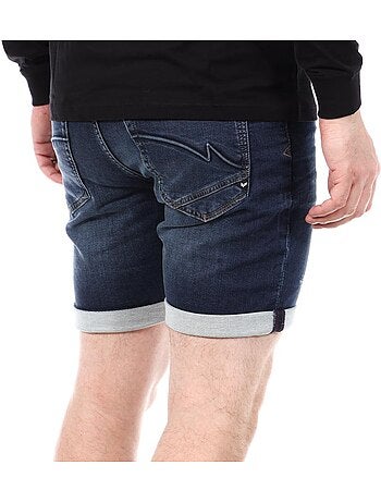 Kaporal vixtoes donkerblauwe jeans short voor heren