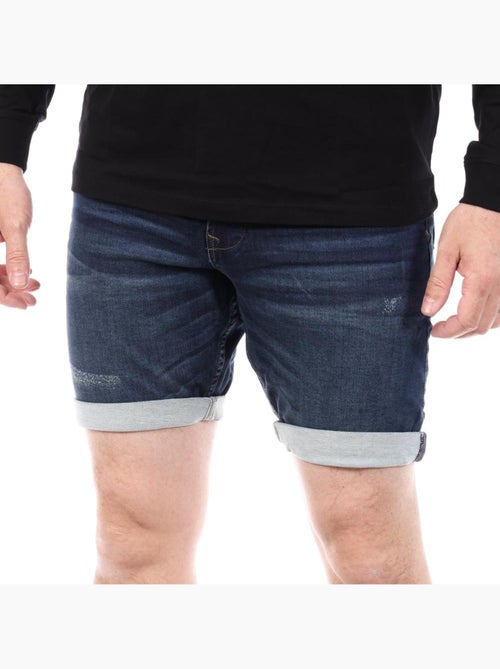 Kaporal VIXTOES Donkerblauwe Jeans Short voor Heren - Kiabi Kaporal VIXTOES Donkerblauwe Jeans Short voor Heren - Kiabi