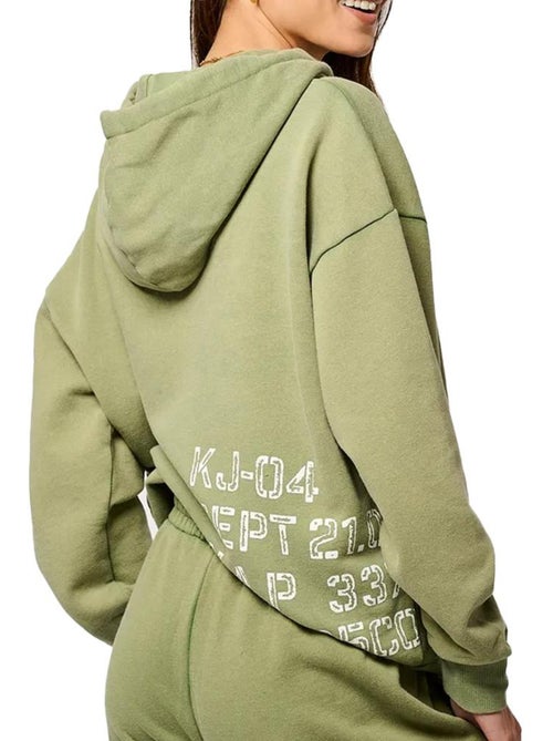 Kaporal Vock Khaki Dames Sweatshirt - Kiabi Kaporal Vock Khaki Dames Sweatshirt - Kiabi