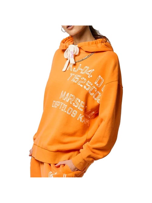 Kaporal Vock Oranje Dames Sweatshirt - Kiabi Kaporal Vock Oranje Dames Sweatshirt - Kiabi