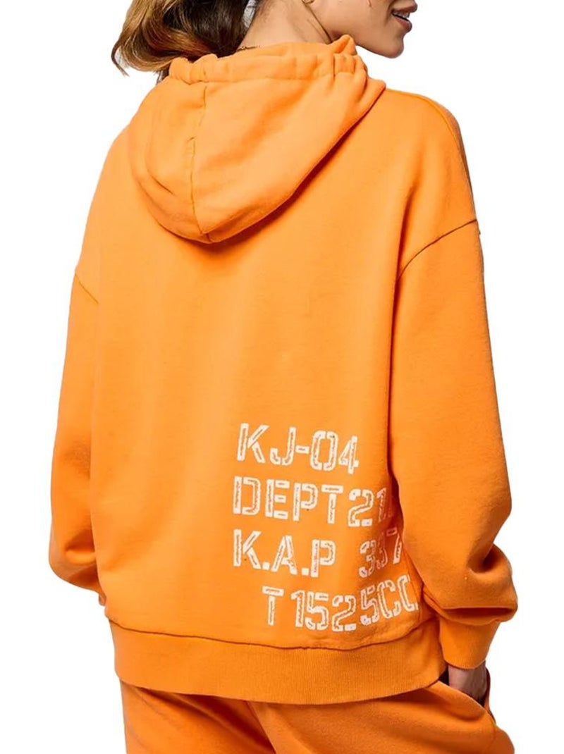 Kaporal Vock Oranje Dames Sweatshirt Oranje - Kiabi