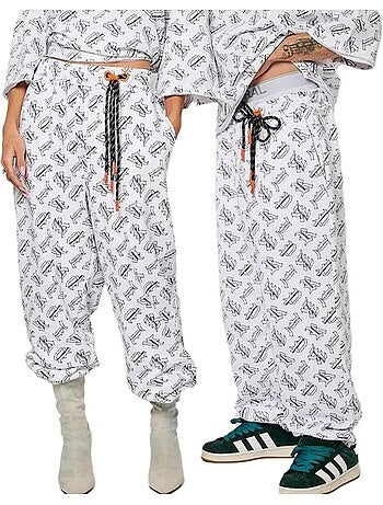 Kaporal vogg zwart-witte unisex broek