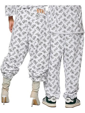 Kaporal vogg zwart-witte unisex broek