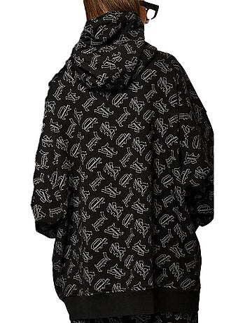 Kaporal volt unisex zwart sweatshirt