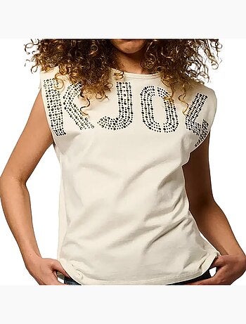 Kaporal volve beige t-shirt voor dames