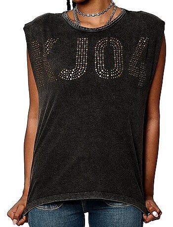 Kaporal volve dames t-shirt antraciet