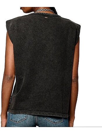 Kaporal volve dames t-shirt antraciet