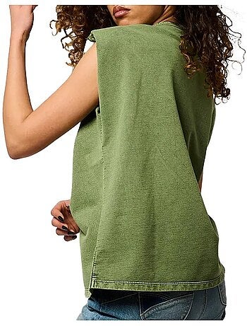 Kaporal volve kaki t-shirt voor dames