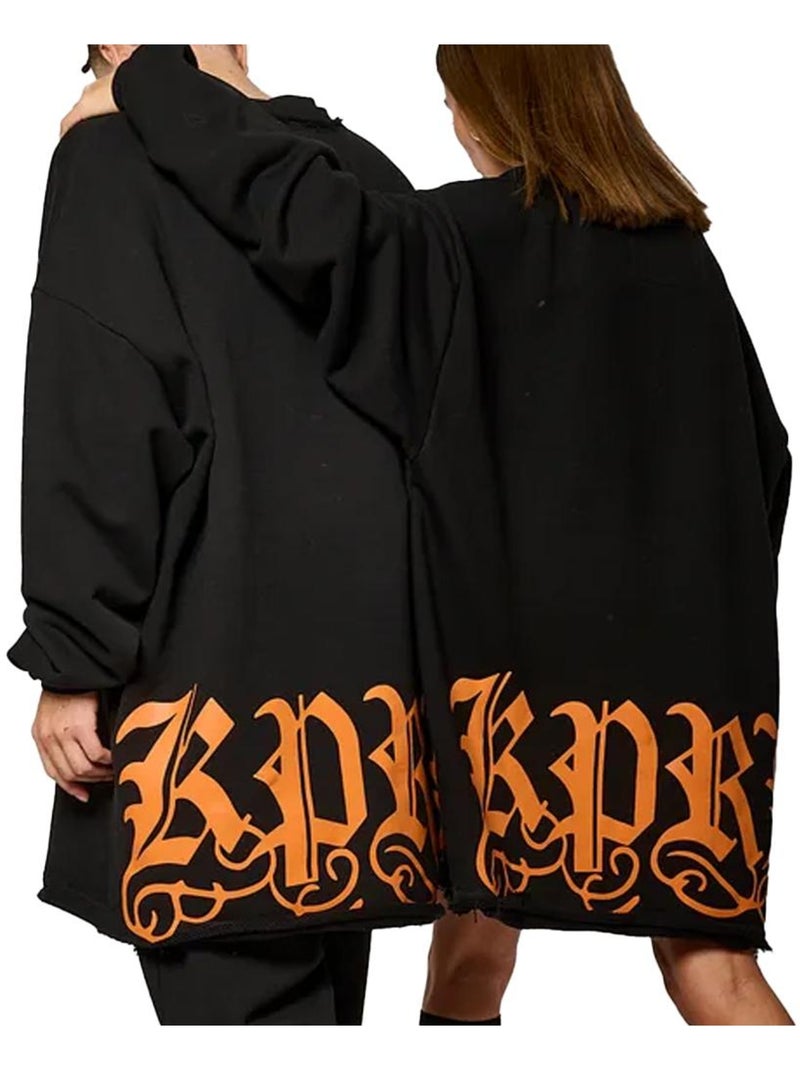 Kaporal Vorb Zwarte Unisex Hoodie Zwart - Kiabi