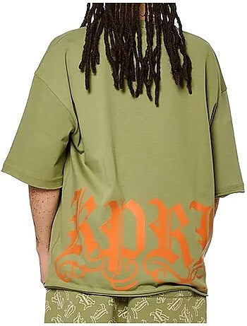 Kaporal vorboh groen t-shirt voor heren