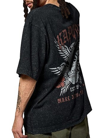 Kaporal vosto grijs t-shirt voor heren