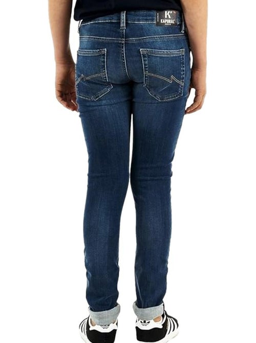 Kaporal Vozh Slim Fit Jeans voor Jongens - Donkerblauw - Kiabi Kaporal Vozh Slim Fit Jeans voor Jongens - Donkerblauw - Kiabi