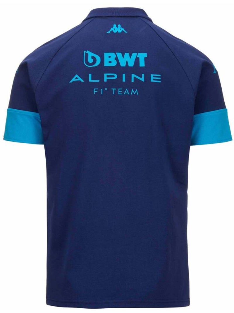 Kappa andoi alpine f1 polo voor heren - marineblauw Marineblauw - Kiabi