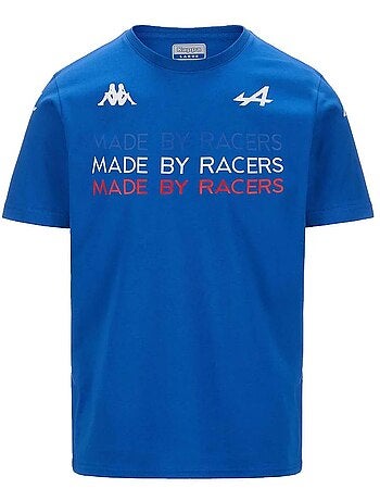 Kappa ardlo gasly alpine f1 sport t-shirt voor heren - blauw