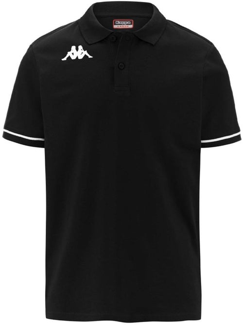 Kappa Barli Rugby Polo Zwart voor Jongens - Kiabi Kappa Barli Rugby Polo Zwart voor Jongens - Kiabi