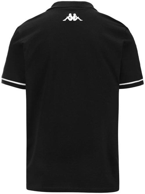 Kappa Barli Rugby Polo Zwart voor Jongens - Kiabi Kappa Barli Rugby Polo Zwart voor Jongens - Kiabi