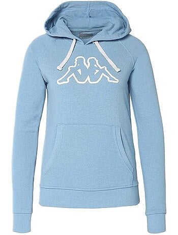 Kappa belle slim dames hoodie blauw