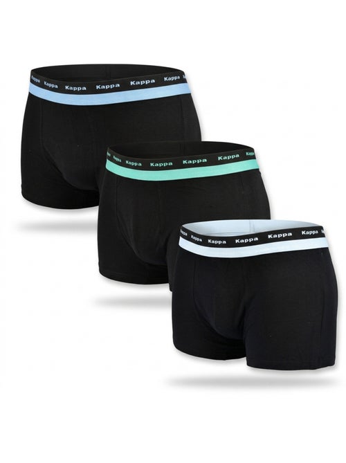 KAPPA Boxers Homme Lot de 3, Coton, Ceinture Élastique Siglée Kappa - Kiabi KAPPA Boxers Homme Lot de 3, Coton, Ceinture Élastique Siglée Kappa - Kiabi