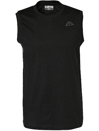 Kappa cadwal zwart heren mouwloos shirt