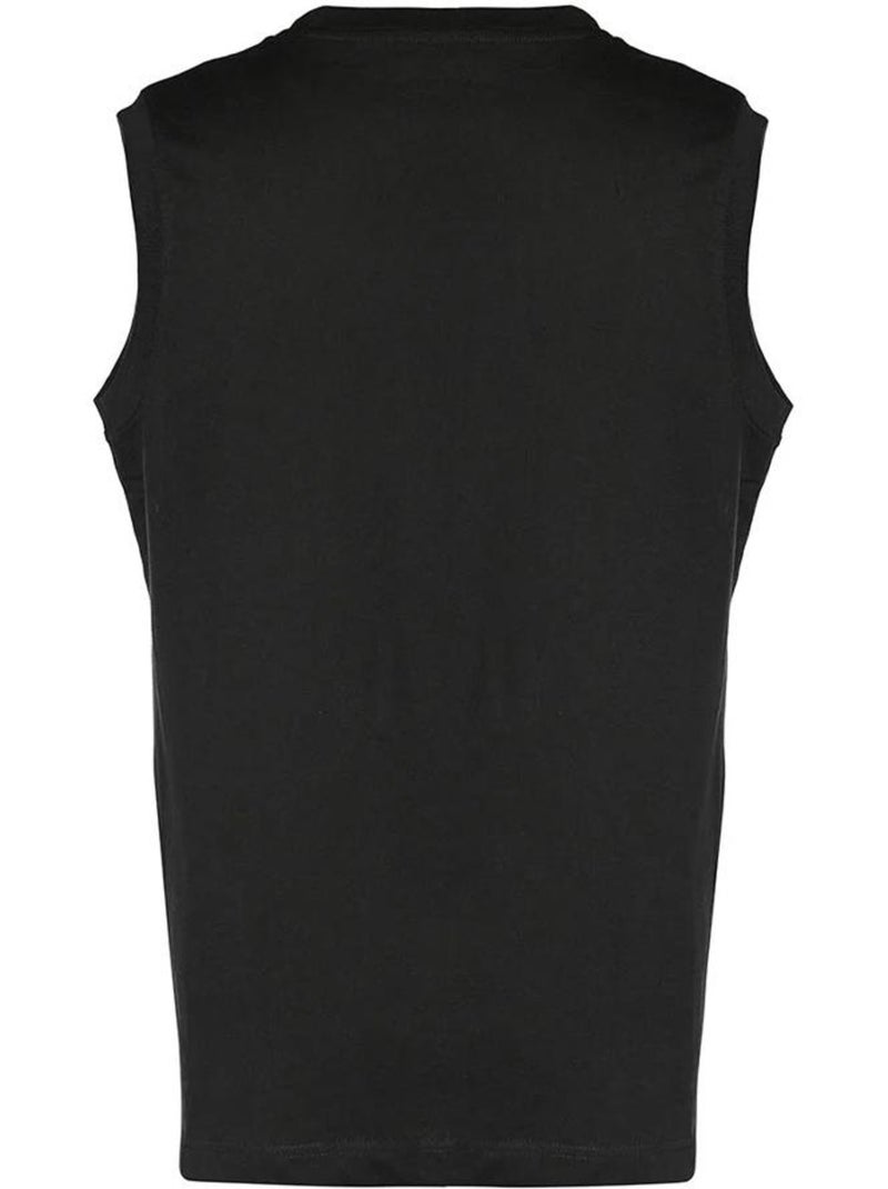 Kappa Cadwal Zwart Heren Mouwloos Shirt Zwart - Kiabi