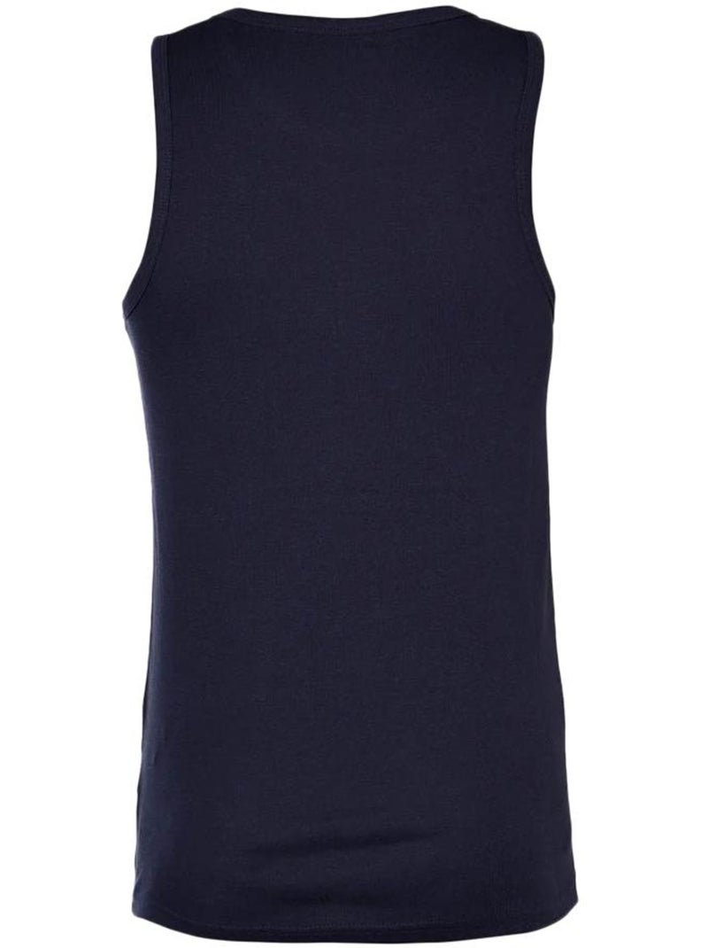 Kappa Carsenac Marine Mouwloos T-shirt voor Heren Marineblauw - Kiabi
