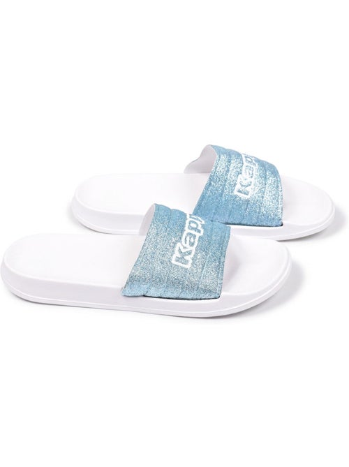 KAPPA Claquette Femme Piscine Glitter Glossy Léopard - Kiabi