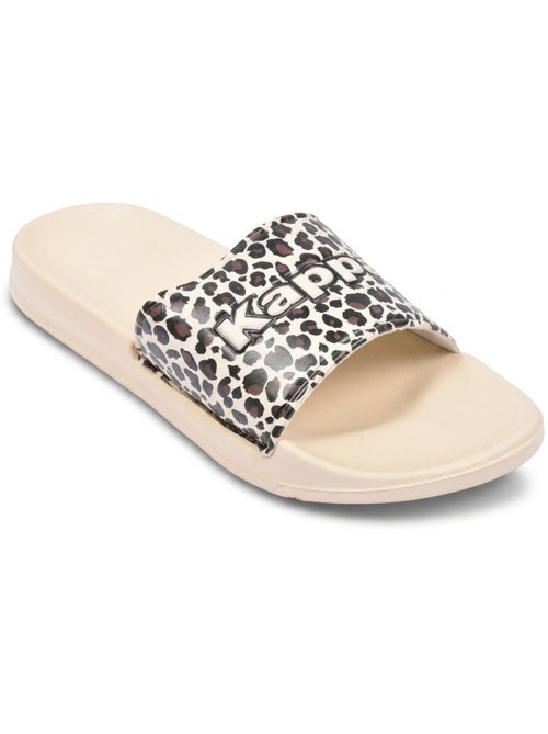 Kappa claquette femme piscine glitter glossy léopard - Kiabi Kappa claquette femme piscine glitter glossy léopard - Kiabi