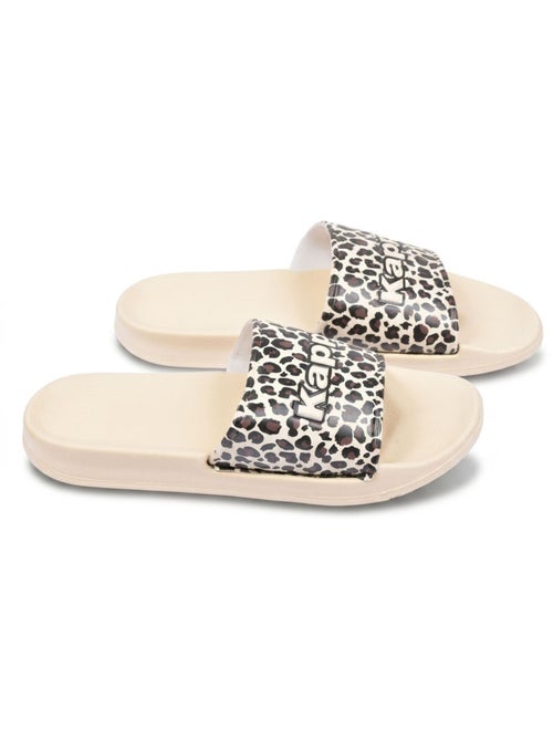 Kappa claquette femme piscine glitter glossy léopard - Kiabi Kappa claquette femme piscine glitter glossy léopard - Kiabi