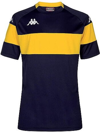 Kappa dareto sport t-shirt voor heren - marine/geel