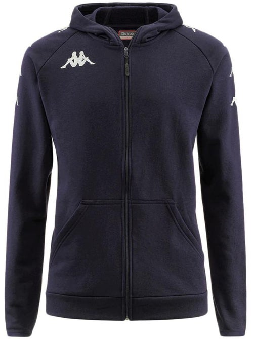 Kappa Divieto Jongens Hoodie met Rits - Marineblauw - Kiabi Kappa Divieto Jongens Hoodie met Rits - Marineblauw - Kiabi