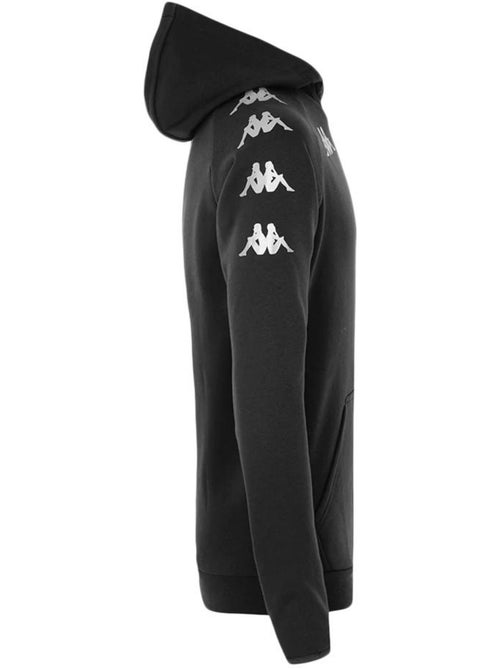 Kappa Divieto Jongens Sweatvest Zwart/Grijs met Rits - Kiabi Kappa Divieto Jongens Sweatvest Zwart/Grijs met Rits - Kiabi
