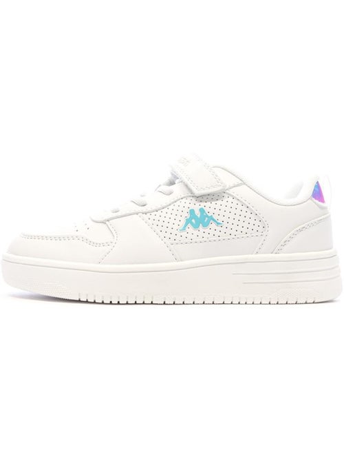 Kappa Falcon Jongens Sneakers Wit/Turquoise - Kiabi Kappa Falcon Jongens Sneakers Wit/Turquoise - Kiabi