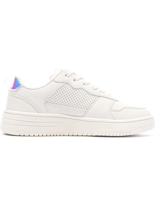 Kappa Falcon Witte Dames Sneakers - Kiabi Kappa Falcon Witte Dames Sneakers - Kiabi