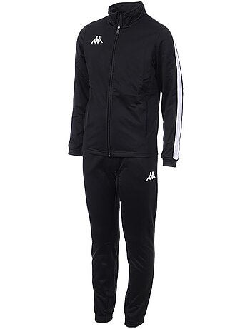 Kappa galcio zwart unisex trainingspak