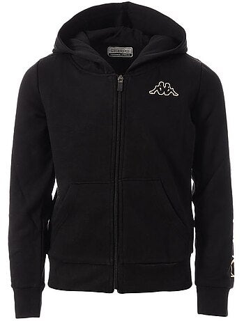 Kappa kapri zwart meisjes sweatshirt