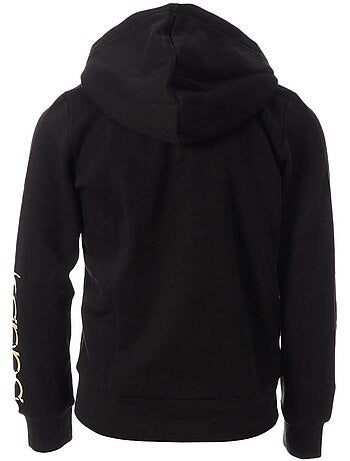 Kappa kapri zwart meisjes sweatshirt