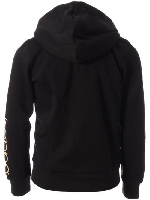 Kappa Kapri Zwart Meisjes Sweatshirt - Kiabi Kappa Kapri Zwart Meisjes Sweatshirt - Kiabi