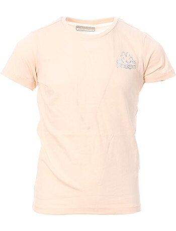 Kappa kiemma t-shirt lichtroze voor meisjes