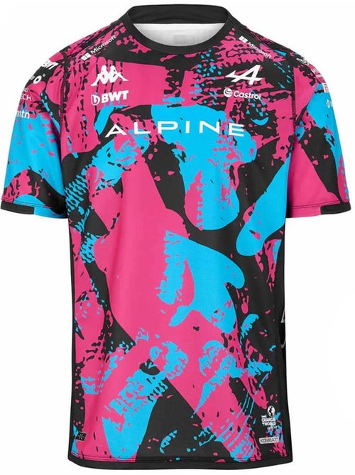 Kappa Kombat Roze/Turquoise Maillot voor Jongens - Kiabi