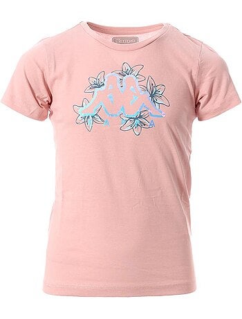 Kappa korali roze t-shirt voor meisjes