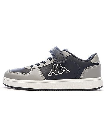 Kappa malone jongens sneakers wit/grijs