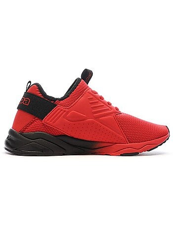 Kappa san puerto zwart/roze meisjes sneakers